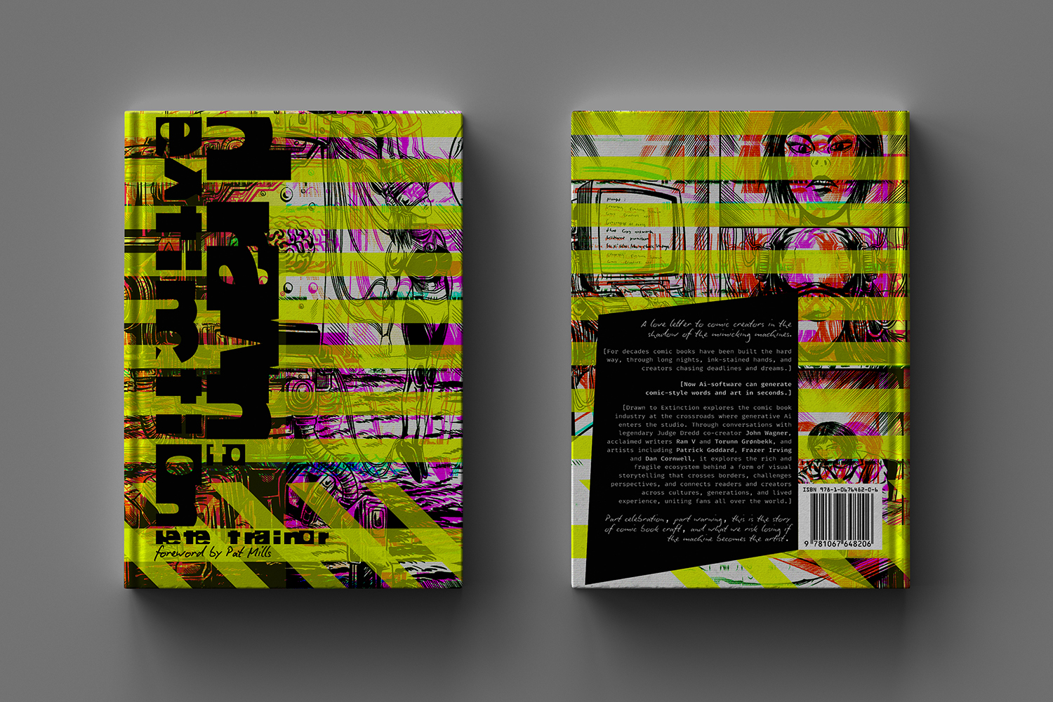 Drawn to Extinction — front and back cover