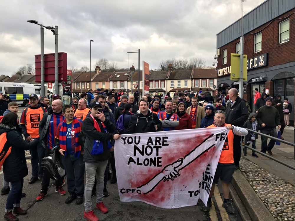 Pete Trainor at a CALM awareness walk
